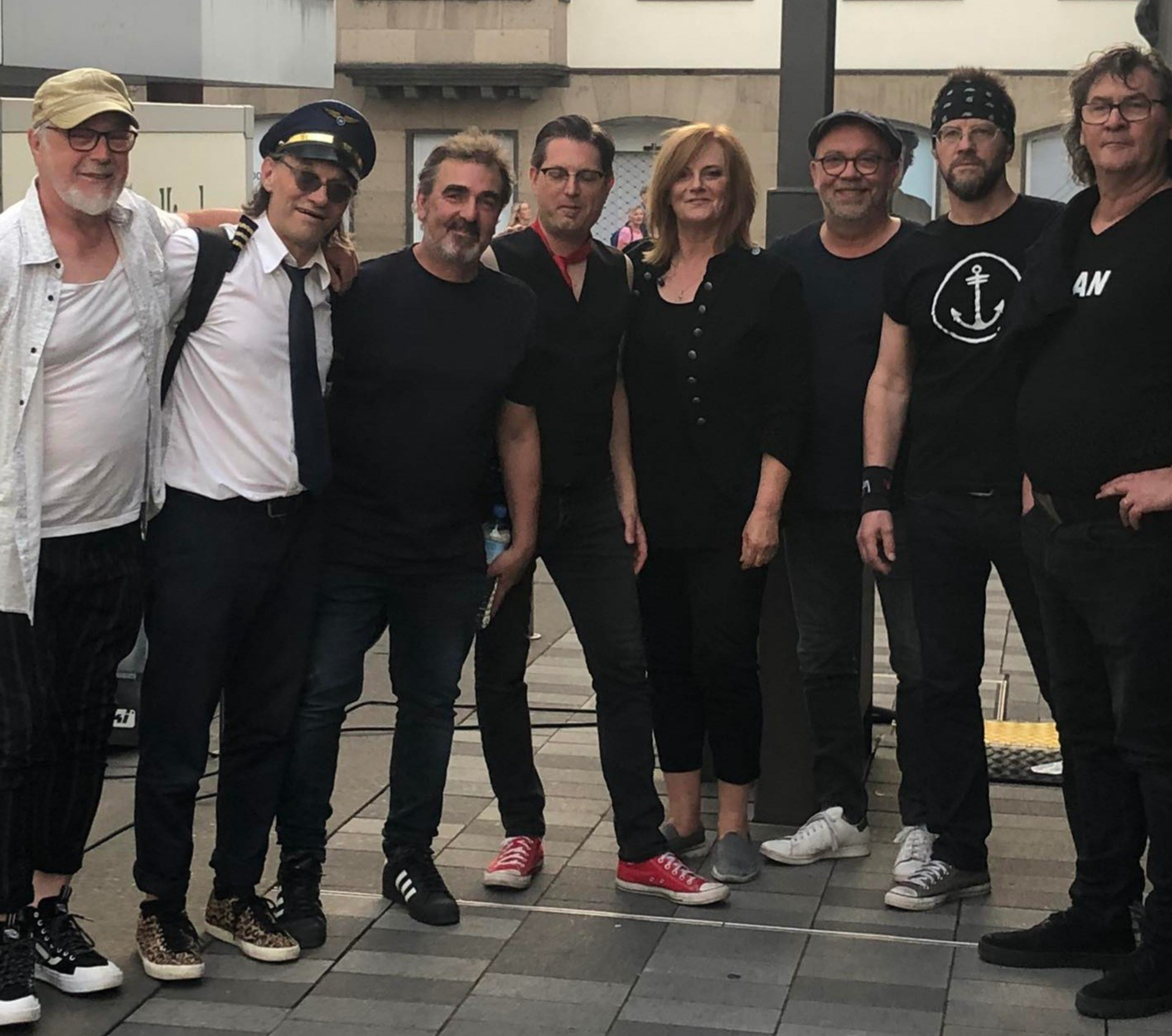 Lusthansa Gruppenfoto mit allen Mitgliedern in Bitburg